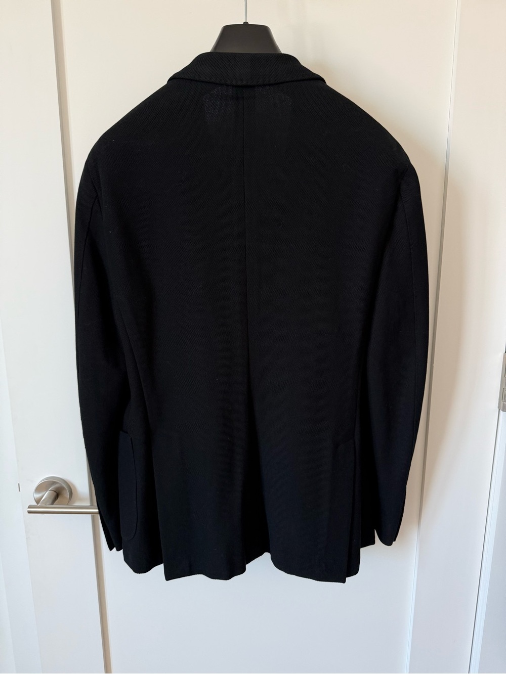 Todd Snyder Knit Black Men's Two-Button Sport Coat - Picture 2 of 4